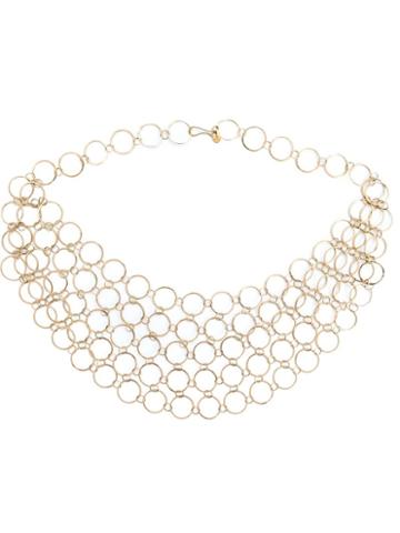 Melissa Joy Manning Circle Link Collar Necklace