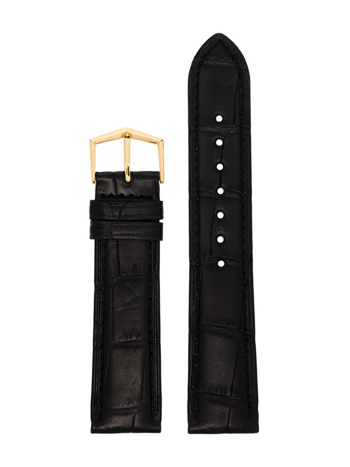 Lizzie Mandler Fine Jewelry Black Alligator Skin Watch Strap