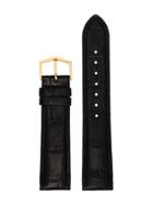 Lizzie Mandler Fine Jewelry Black Alligator Skin Watch Strap