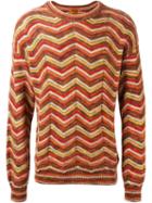 Missoni Vintage Zig Zag Pattern Sweater