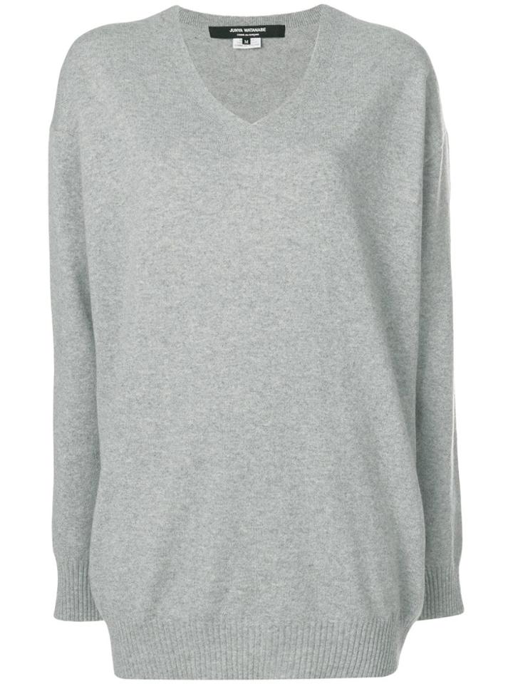 Junya Watanabe V-neck Sweater - Grey