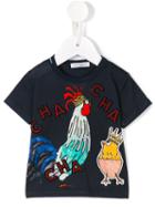 Dolce & Gabbana Kids Cha Cha Cha T-shirt, Boy's, Size: 18-24 Mth, Blue
