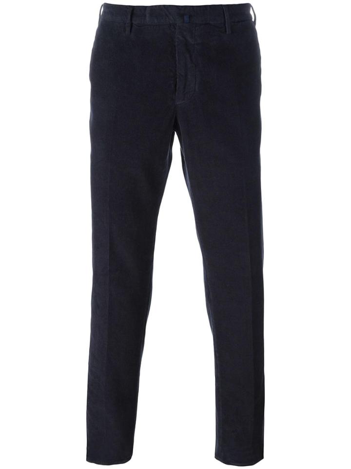 Incotex Corduroy Trousers - Blue