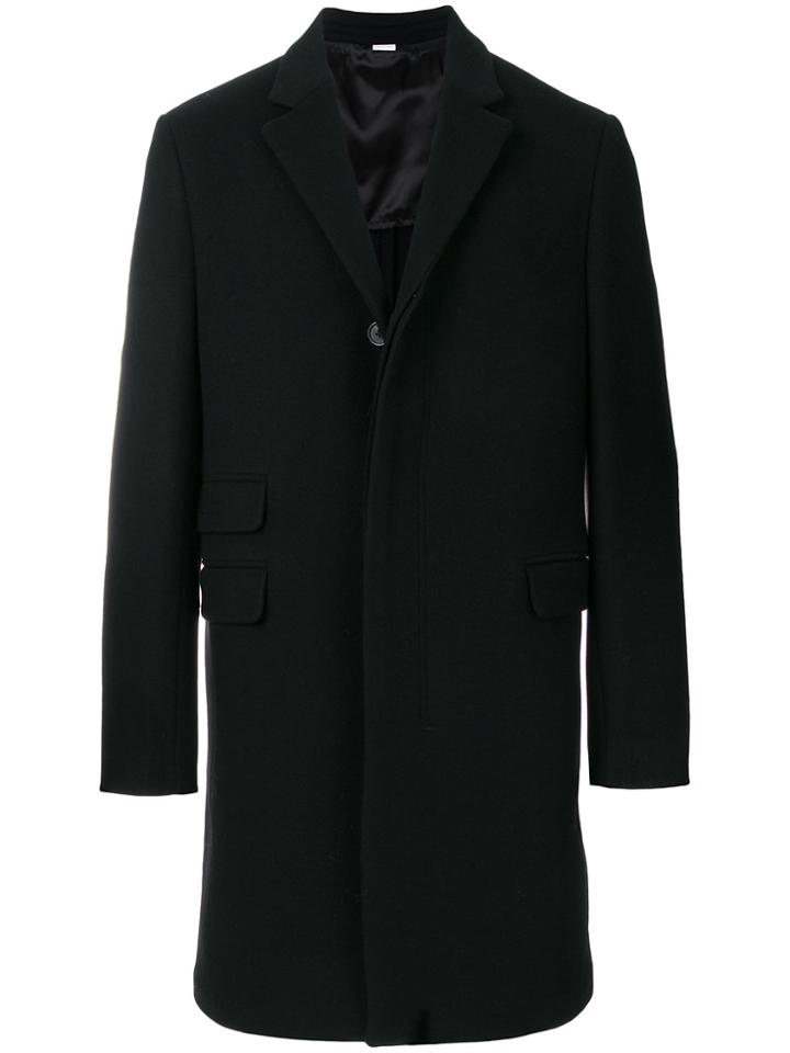 Stella Mccartney Single Breasted Coat - Black