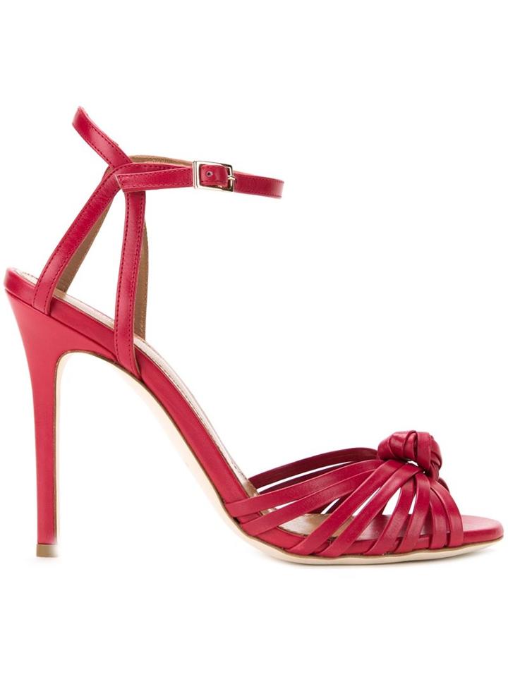 Scanlan Theodore Knot Front Heeled Sandals
