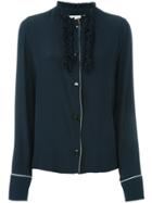 Marni Ruffle Pyjama Blouse - Blue
