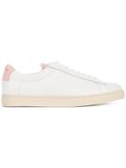 Zespa Contrast Tongue Sneakers - White