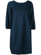 Aspesi - Shift Dress - Women - Cotton - 42, Women's, Blue, Cotton