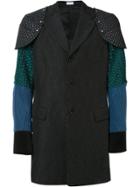 Comme Des Garçons Homme Plus Shoulder Armour Coat - Black