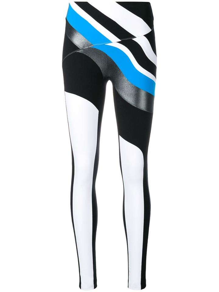 No Ka' Oi Graphic Colourblock Leggings - Black