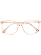 Chloé Eyewear Framed Eye Glasses - Nude & Neutrals