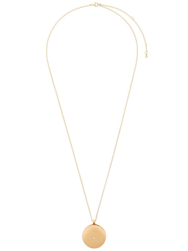 Astley Clarke Contemporary Large Astley Locket - Gold