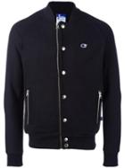 Champion 'champion X Beams' Bomber Jacket, Men's, Size: Medium, Black, Cotton/polyester