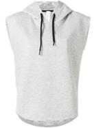 Sàpopa Shortsleeved Hooded Sweatshirt, Women's, Size: Xs, Grey, Cotton/polyester