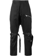 Sulvam Sarouel Bondage Trousers - Blue
