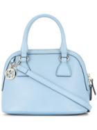 Gucci Vintage Gg Charm 2way Bag - Blue