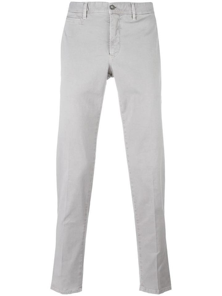 Pt01 Classic Chinos, Men's, Size: 46, Grey, Cotton/spandex/elastane