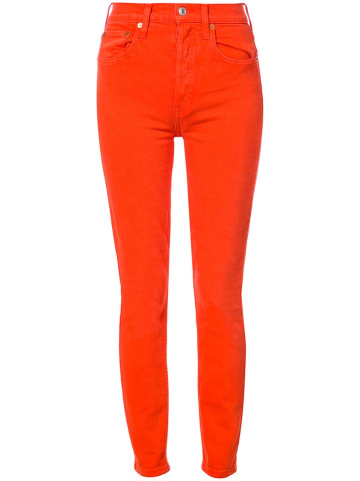 Re/done Skinny Jeans - Red