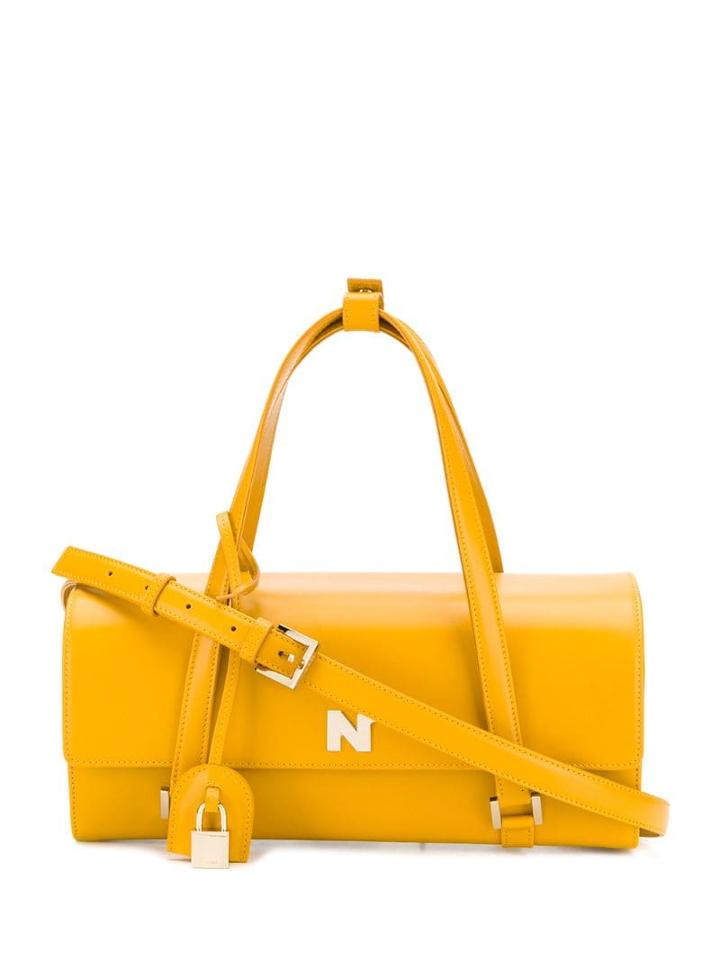 Nina Ricci Long Logo Tote - Yellow