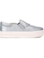 Ash Jagger Sneakers, Women's, Size: 38, Grey, Leather/metal/rubber