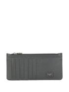 Dolce & Gabbana Zipped Cardholder Wallet - Grey