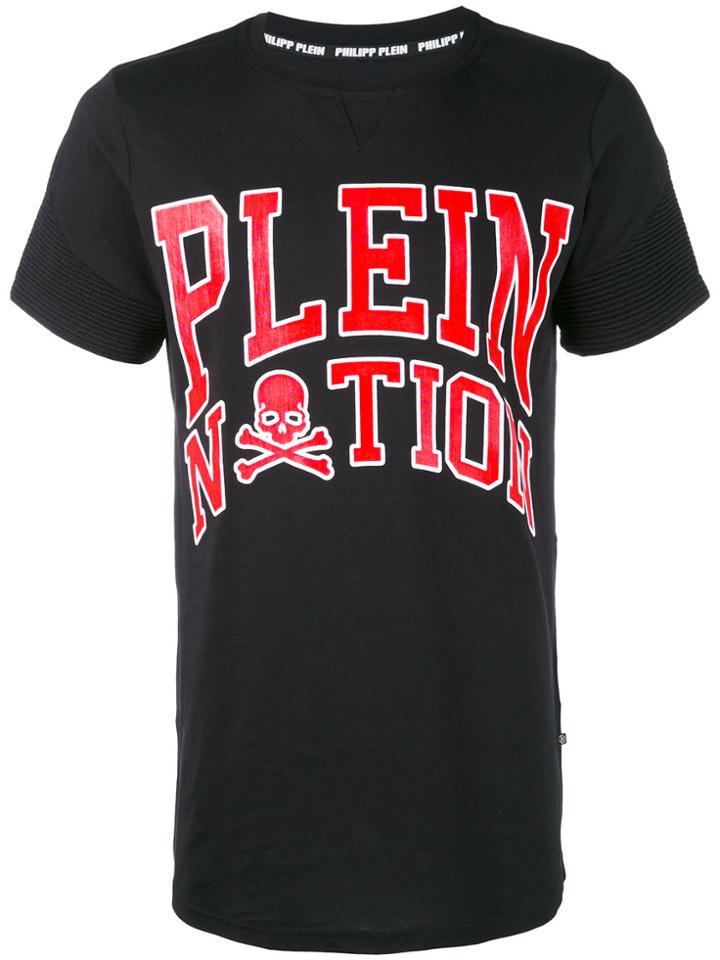 Philipp Plein Print T-shirt - Black