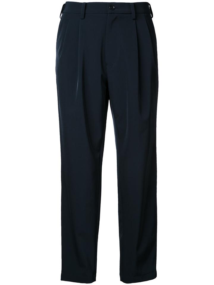 En Route Straight Trousers, Women's, Size: 1, Blue, Nylon