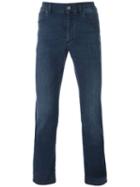 Versace Collection Slim Fit Jeans, Men's, Size: 33, Blue, Cotton/polyamide/spandex/elastane