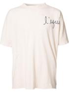 The Squad Distressed T-shirt, Men's, Size: Small, Nude/neutrals, Cotton