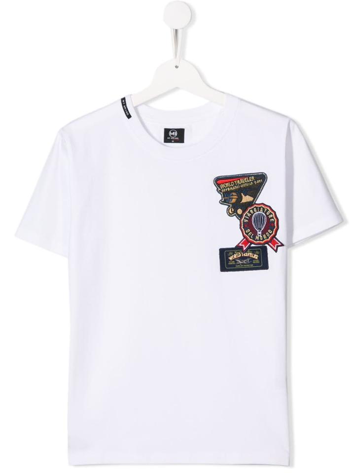 My Brand Kids Teen Travel Patch T-shirt - White