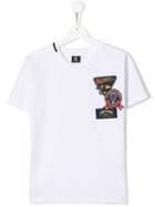 My Brand Kids Teen Travel Patch T-shirt - White