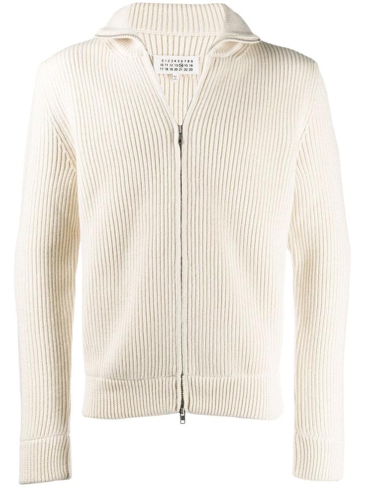 Maison Margiela Zipped Sweatshirt - Neutrals