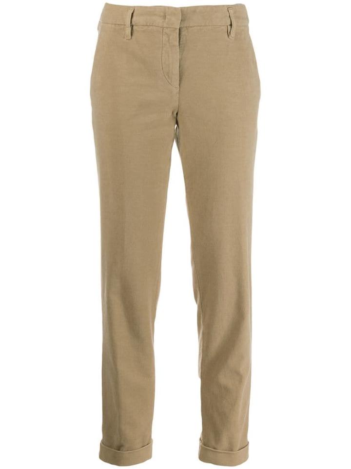 Aspesi Slim Fit Chinos - Neutrals