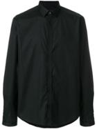 Les Hommes Grosgran Trim Shirt - Black