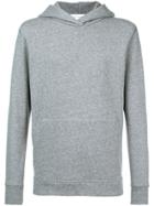John Elliott Side Zip Hooded Sweatshirt - Grey