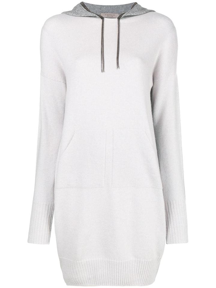 D.exterior Knitted Dress - Grey