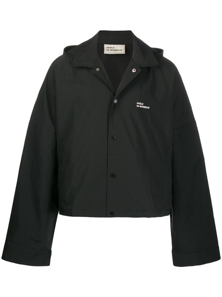 Drôle De Monsieur Nfpm Cropped Jacket - Black