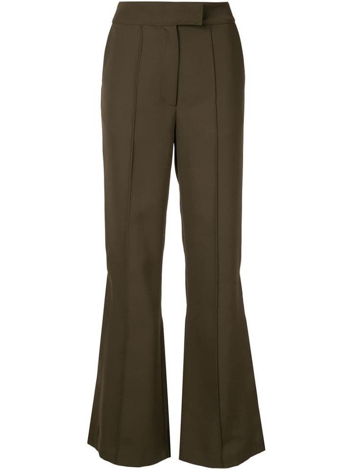 Camilla And Marc Veda Flared Trousers - Green