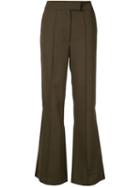 Camilla And Marc Veda Flared Trousers - Green