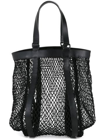 Kaptain Sunshine - Open Net Tote - Men - Cotton - One Size, Black, Cotton