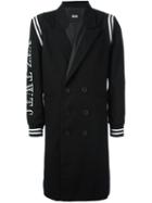 Ktz 'varsity' Coat, Men's, Size: Xs, Black, Polyester/viscose/wool