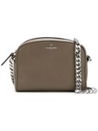 Philippe Model Embossed Logo Shoulder Bag - Neutrals