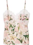 Dolce & Gabbana Floral Print Camisole - Pink