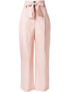 Semicouture Paperbag Trousers - Pink