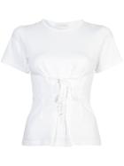 Fleur Du Mal Corset T-shirt - White