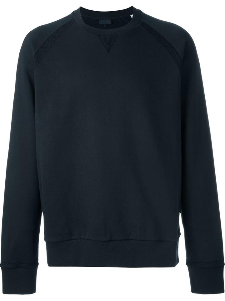 Lanvin Oversize Sweashirt, Men's, Size: L, Black, Cotton