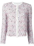 Giambattista Valli Open Front Box Jacket - Multicolour