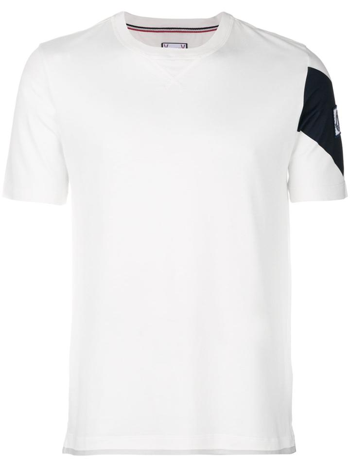 Moncler Gamme Bleu Signature Trim Polo Shirt - White