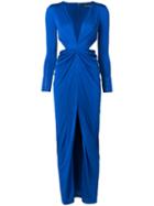 Haney - Scarlett Dress - Women - Polyester/spandex/elastane - 6, Blue, Polyester/spandex/elastane