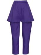 Marta Jakubowski Elga Cut Out Trousers - Purple